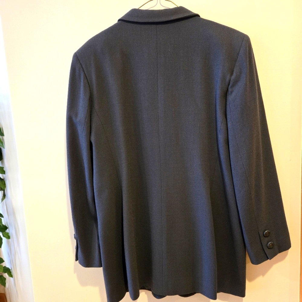 Kasper Classic Grey Woman's Jacket/Blazer, Size 12 - Picture 2 of 7